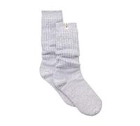 UGG Women's Rib Knit Slouchy Crew Casual Sock, Seal, One Size