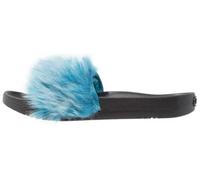 UGG Women's Royale Fur Flip Flops Blue 38
