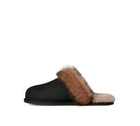 UGG Womens Scuffette Nubuck, Black, Size 4, Women Black
