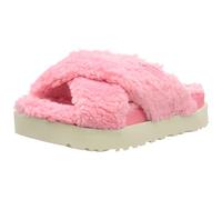 UGG Women's Slipper Fuzz Sugar Cross Slide Uk Size 5 Pink Jasmine