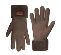UGG womens Turn Cuff Water Resistant Sheepskin Gloves, Allspice, Medium