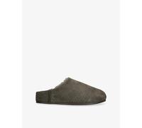 UGG Womens UGG Elea Suede Slippers Grey/Dark Eur 41 / 8 UK Women