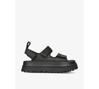 UGG Womens UGG Goldenglow Adjustable-Strap Woven Sandals Black Eur 39 / 6 UK Women
