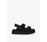 UGG Womens UGG Goldenstar Glide Suede Sandals Black Eur 38/5 UK Women