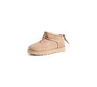 UGG Women's Ultra Mini Crafted Regenerate Fashion Boot, Sand, 5-6