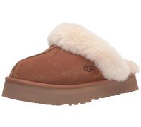 UGG Women's Disquette Suede/Sheepskin Slippers - Chestnut - UK 8