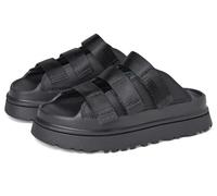 UGG® GoldenGlow Slide for Women in Black, Size 8, Polyester