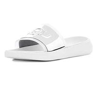 UGG Women's W HILAMA Slide Sandal, White, 10 UK