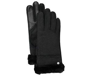 UGG Women's W SEAMED TECH GLOVE, Black, M UK