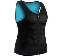 UGIF Manson Gynecomastia Compress Zipper Vest, Men's Chest Compression Shirt to Hide Gynecomastia Moobs, Gynecomastia Compression Shirts for Men Body