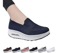 UGIF Women's Orthopedic Mesh Sneakers - Slip On, Fashion Leisure Running Shoes for Summer