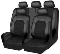 UGIUTLVY Car Seat Covers Full Set For Hon-da CR-V 2012-2016, Of Universal Fit Automotive Cushion Universa Waterproof Auto Protectors Luxury Removable,D/Grey