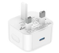UGKENT USB C Plug Fast Charge 25W New Phone Charger Plug USBC Type C Port Plugs Adaptor UK Compatible with iPhone 17 Pro Max Air 16 16e 16 Plus 16 Pro Max 15 14 13 12 11 iPad 10 11th A16 2025 Watch