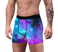 Ugly Christmas Boxers Clearance Men's Xmas Santa Claus Underpants Funny Graphic Reindeer Shorts 3D Printed Underwear Men Snowflake Boxer Briefs Breathable Comfortable Everyday Wear S-3XL