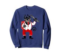ugly christmas krampus monster ominous macabre evil gothic Sweatshirt