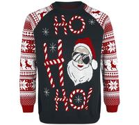 Ugly Christmas Sweater Ho Ho Ho Christmas jumper multicolour XL