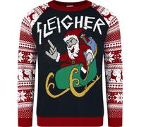 Ugly Christmas Sweater Sleigher Santa Christmas jumper multicolour 4XL
