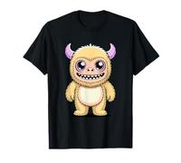 Ugly Cute Monster Cartoon Plush Character Kids Girls Women T-Shirt
