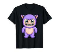 Ugly Cute Monster Cartoon Plush Character Kids Girls Women T-Shirt