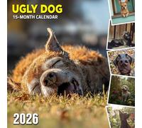 Ugly Dog 2026 Calendar: Lovable pups with distinctive looks and big personalities