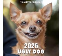 Ugly Dog 2026 Calendar: Lovable pups with distinctive looks and big personalities