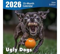 Ugly Dogs 2026 Calendar: So-ugly-they’re-cute pups in all their quirky glory