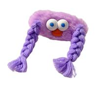 Ugly Doll Braids Hair Clip Carnival Photography Hairpin For Woman Girls Dopamine Look Bangs Taking Photo Anti-Slip Festival Barrettes For Daily Life Large Lovely For Small For Thin For Fine No