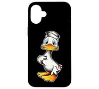 Ugly Duckling Who Me? Sailor Duck Tattoo Flash Case for iPhone 16 Plus