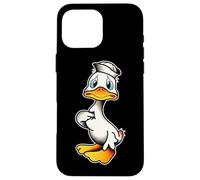 Ugly Duckling Who Me? Sailor Duck Tattoo Flash Case for iPhone 16 Pro Max