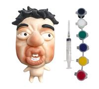 Ugly Face Sensory Squeeze Toys, Cute Face Squishy Fidget Toys, Sensory Craft Squeeze Figure For Children Adults Home Commuting Travel School Car Rides