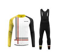 UGLY FROG Celebrity Plaid Painting Design Mens Classic/Basic Cycling Jersey Winter Thermal Bike Top + Cycling Bib Tights Set Bicycle Equipment-Two Pieces