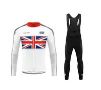 UGLY FROG Cycling Winter with Fleece Mens Warm Long Sleeve Jersey +Long Bib Tight Bicycle Triathon Clothing