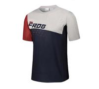 UGLY FROG DX Men's Mountain Bike MTB Top Short Sleeve Breathable Comfortable Soft Moisture Wicking Cycling Jersey for MTB Road Bike / Multisport / Fitness