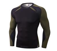 UGLY FROG HuJS01 Compression Base LayersMen's High-Elastic Tight-fitting Fitness Clothes Digital Printing Quick-drying Breathable Training T-shirt Running Sports Long-sleeved D13029