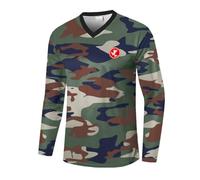 UGLY FROG Mens Mountain Bike Jersey Short Sleeve MTB Shirts Moisture-Wicking and Quick-Dry