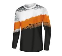 UGLY FROG Mens MTB Jersey Mountain Bike Cycling Shirt Short Sleeve for MTB BMX Downhill Moisture Wicking Quick Dry