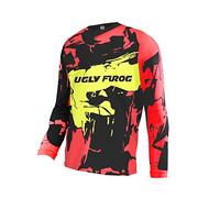 UGLY FROG Winter Thermal Mens Downhill Jersey Rage MTB Cycling Top Cycle Long Sleeve Fleece Plush Inside Spring Mountain Bike Shirt Offroad SJFRL01