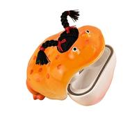 Ugly Frogs for AirPods Case, Enclosed Design, Ugly Toad Earbuds Cases Creative Animals Soft Anti-Scratch Protectors, Unique Gift (Yellow2,for airpods3)