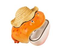 Ugly Frogs for AirPods Case, Enclosed Design, Ugly Toad Earbuds Cases Creative Animals Soft Anti-Scratch Protectors, Unique Gift (Yellow5,for airpods pro2)