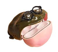 Ugly Frogs for AirPods Case, Enclosed Design, Ugly Toad Earbuds Cases Creative Animals Soft Anti-Scratch Protectors, Unique Gift (Green6,for airpods4)