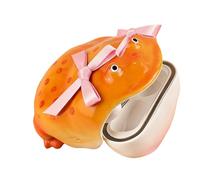 Ugly Frogs for AirPods Case, Enclosed Design, Ugly Toad Earbuds Cases Creative Animals Soft Anti-Scratch Protectors, Unique Gift (Yellow7,for airpods1)
