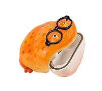 Ugly Frogs for AirPods Case, Enclosed Design, Ugly Toad Earbuds Cases Creative Animals Soft Anti-Scratch Protectors, Unique Gift (Yellow1,for airpods4)