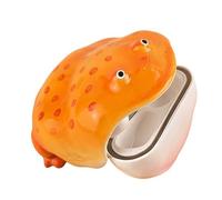 Ugly Frogs for AirPods Case, Enclosed Design, Ugly Toad Earbuds Cases Creative Animals Soft Anti-Scratch Protectors, Unique Gift (Yellow9,for airpods1)