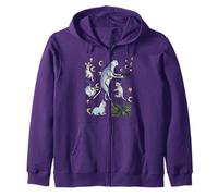 UGLY MEDIEVAL CATS Zip Hoodie