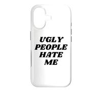 UGLY PEOPLE HATE ME FUNNY Y2K Case for iPhone 17