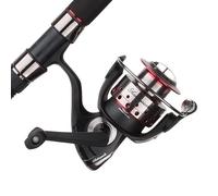 Ugly Stik 6’6” GX2 Travel Spinning Fishing Rod and Reel Spinning Combo, Ugly Tech Construction with Clear Tip Design, 6’6” 4-Piece Rod, Strong and Sensitive