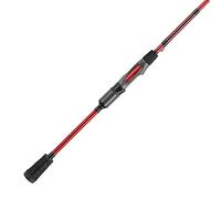 Ugly Stik Carbon Spinning Fishing Rod, Red/Black, 5'6" - Light - 2pc