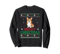 Ugly Xmas Sweater Men Women Funny Welsh Corgi Christmas Sweatshirt