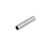 UGLYAF 1/4" 3/8" 1/2" 3/4" 1" -2" BSPP Male 30 40 50-150mm 304 Stainless Steel Full Thread Nipple Barrel Nipple Pipe Fitting Water Tank(Size:120MM_1/2")