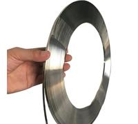 UGLYAF 1Pcs High Elasticity 301 Stainless Steel Narrow Foil Strip Roll Length 1M Width 5mm Thickness 0.1mm 0.2mm 0.3mm 0.5mm(0.1mm x 5mm x 1M)